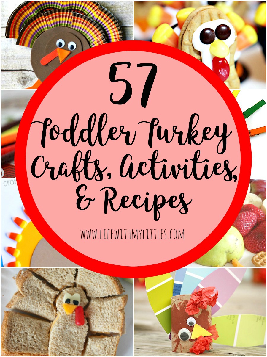 Toddler Turkey Crafts, Activities, and Recipes