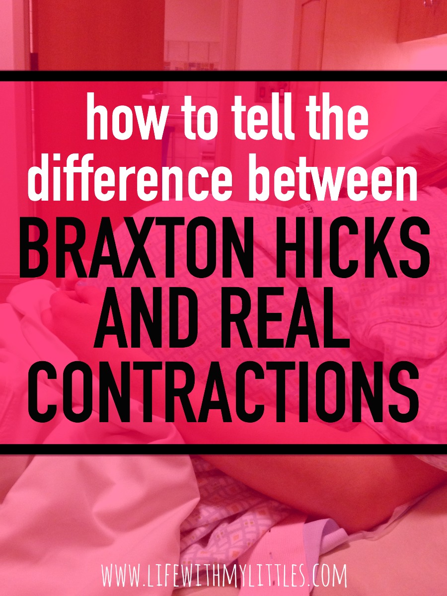 If you've never had a baby before, you may be wondering how to tell the difference between Braxton Hicks and real contractions. Here are some helpful ways to know what real contractions feel like and when you should head to the hospital! 