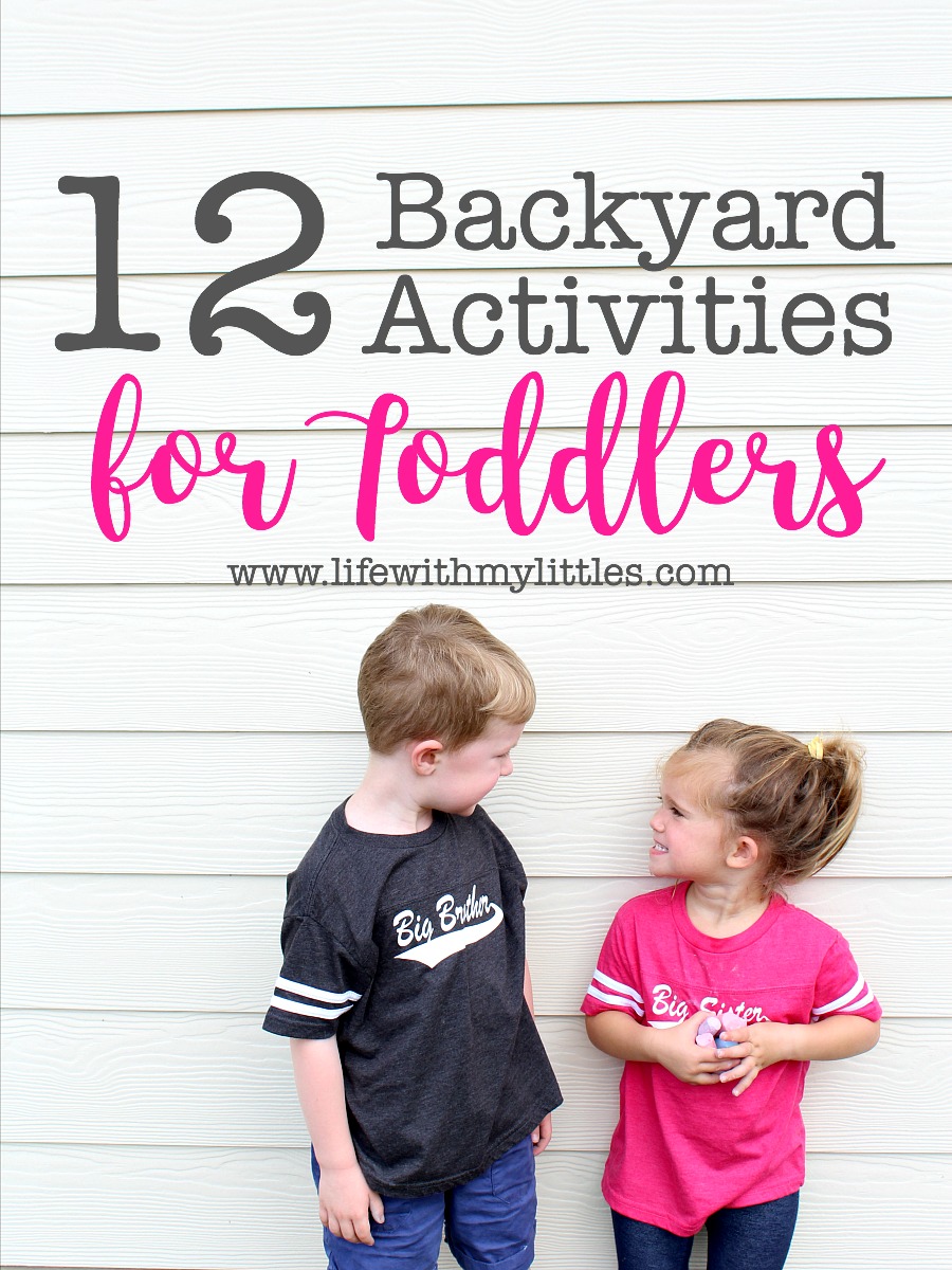 Backyard Activities for Toddlers