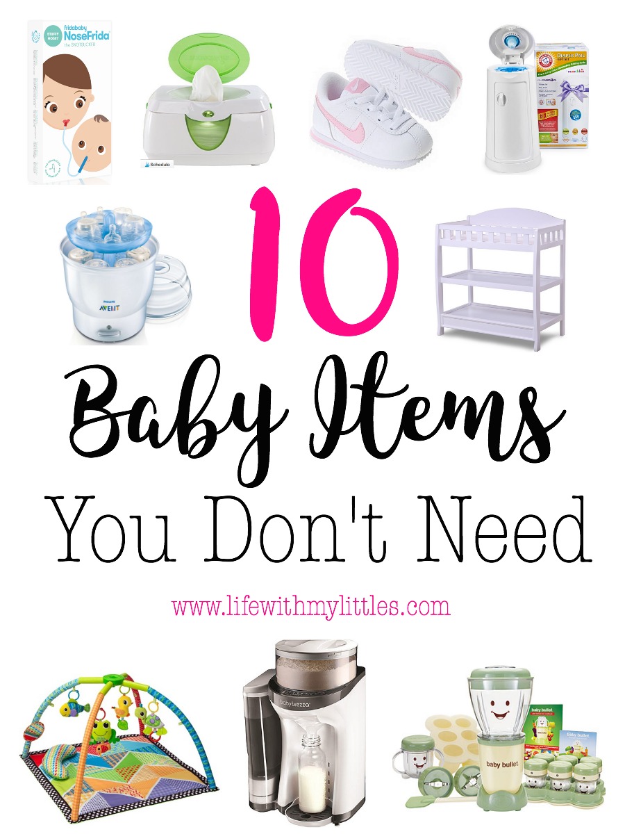 10 Baby Items You Don't Need - Life With My Littles