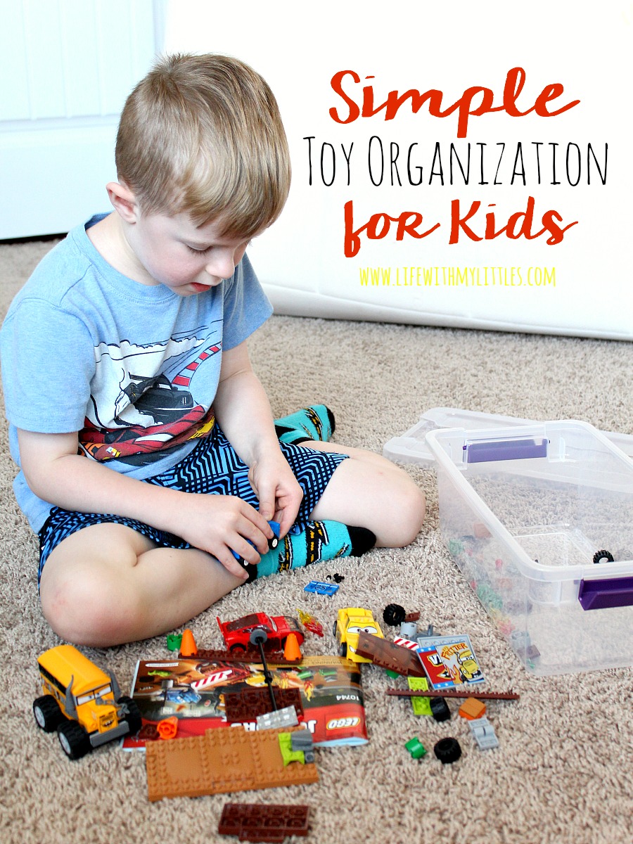 Love this idea for simple toy organization for kids! And those Cars 3 toys look so fun!!