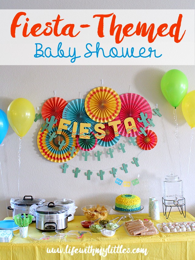 If you're looking for a unique, clever, and easy baby shower theme, try this! Here's how to throw a fiesta-themed baby shower, complete with nacho bar and Mexican-inspired desserts!