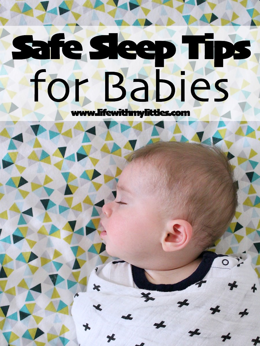 These safe sleep practices are so important! If you want to know tips for safe sleep for babies, check out this post! So helpful for moms with newborns!