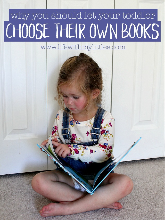 Why You Should Let Your Toddler Choose Their Own Books