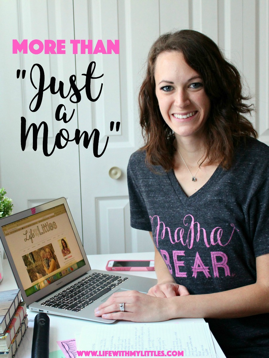 Only once out of all the times we have moved and all the people we've met have I been asked what I do. Yes, I am a mom, but here's why I want my daughter to know I am more than "just a mom," and how we can support each other along the way.