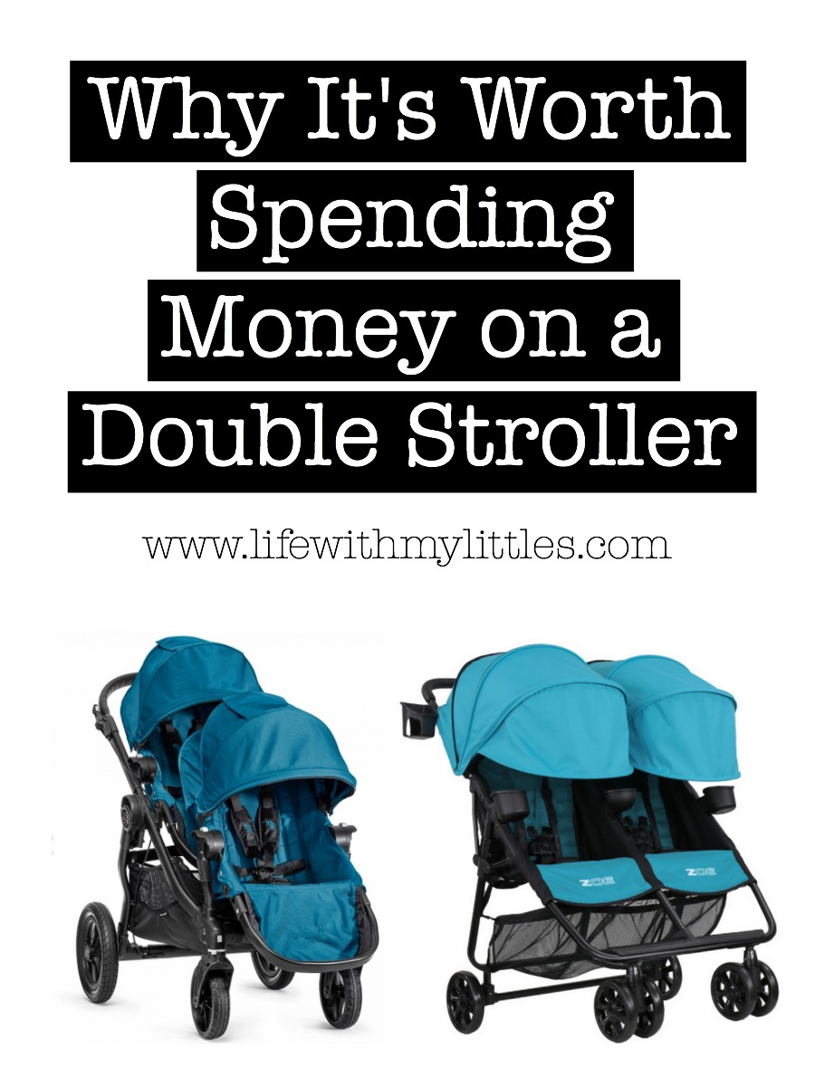 It can be hard to justify spending money on a good double stroller. Here's why it's worth it, why you won't regret it, and why you should go for it!