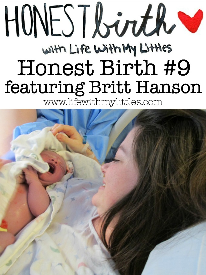 Mama Britt Hanson of My Little Sunshines shares the VBAC birth story of her daughter on the Honest Birth birth story series! Britt had a successful VBAC in the hospital after she went into labor naturally at 39 weeks!
