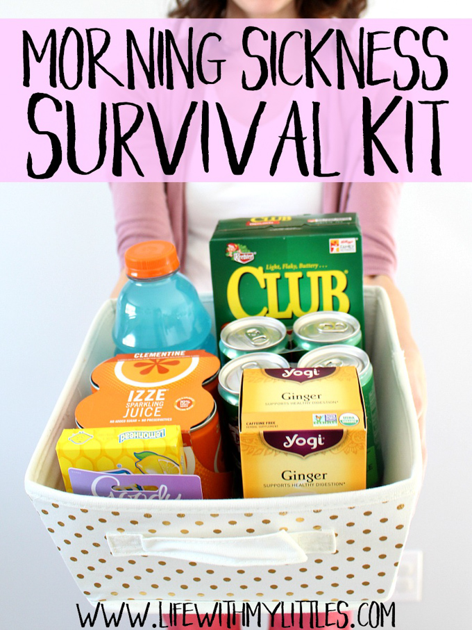 This morning sickness survival kit is full of things to help any pregnant woman treat morning sickness! It makes a great gift, or just buy everything for yourself!