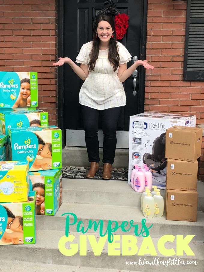 I recently partnered with Pampers on a Pampers Giveback and surprised my little sister with $1,000 worth of baby things! Read all about what I got her and see her tear-jerking reaction!