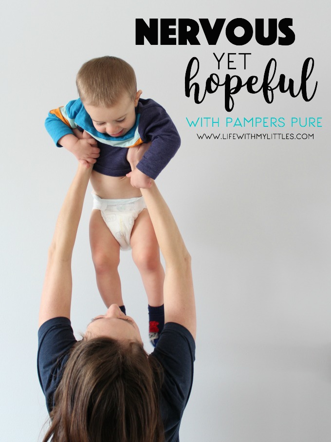 Part of being a mom is dealing with the feelings of being nervous yet hopeful. Here's how that feeling led me to want what's best for my kids, and to choose new Pampers Pure!