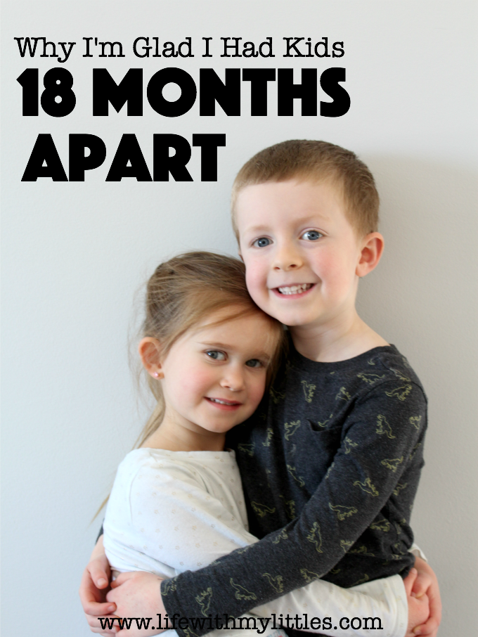 When you find out you're having kids 18 months apart it can be a bit scary! But here are a few reasons why I love having kids 18 months apart!