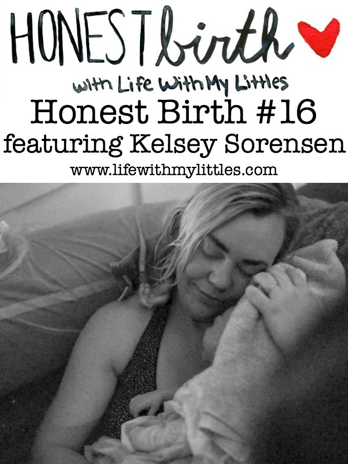 Mama Kelsey Sorensen shares the home birth story of her second daughter on the Honest Birth birth story series! Kelsey switched to a midwife at 36 weeks and delivered her baby at home in the birth tub on her due date! 