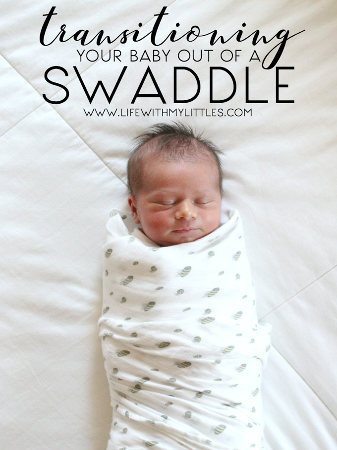 Transitioning your baby out of a swaddle blanket doesn't have to be intimidating! Here's a step-by-step method for getting rid of the swaddle.