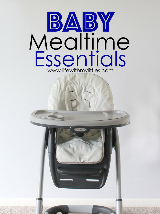 You can't feed your baby without these six baby mealtime essentials! Great for parents with babies starting solids!