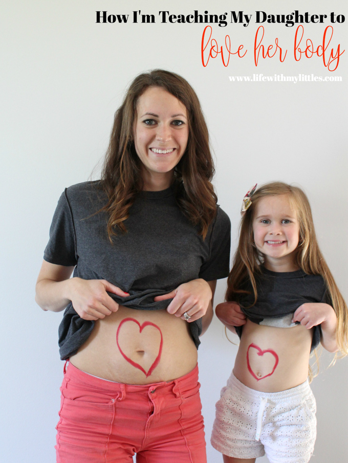 How I’m Teaching my Daughter to Love Her Body