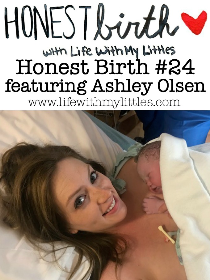 Mama Ashley Olsen shares the natural hospital birth story of her third son on the Honest Birth birth story series! Ashley labored at home, went to the hospital, and within thirty minutes, delivered her son vaginally without any medications or even an IV! 