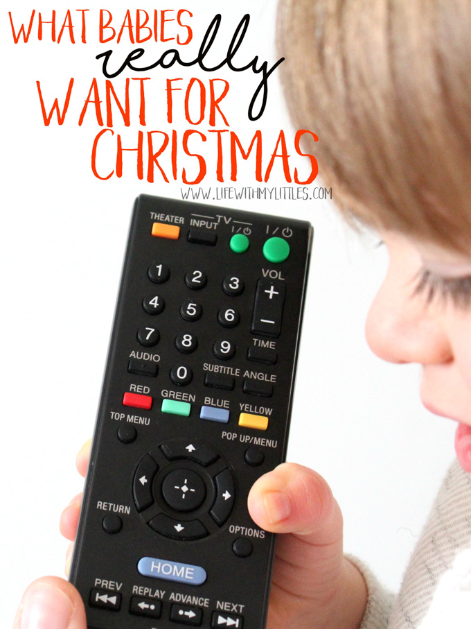 Getting your baby a Christmas present really isn't all that hard. I mean they've been giving you hints all their life. Here's a hilarious look at what babies REALLY want for Christmas!