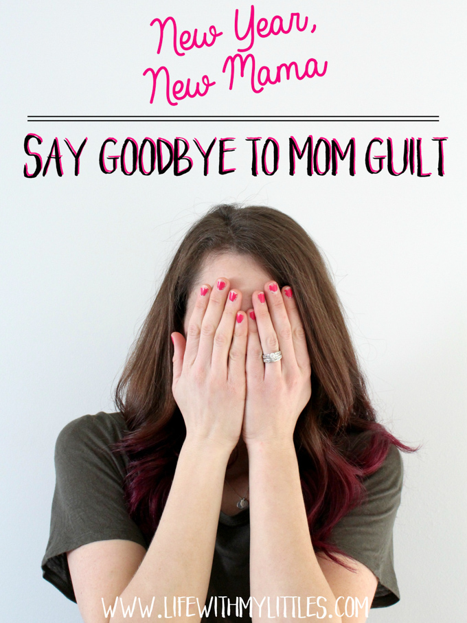 If you're going to have the best year ever, you've got to start with one thing that all mamas struggle with: mom guilt. This INCREDIBLE must-read post breaks down where mom guilt comes from and how to say goodbye to feeling it. (Great for all stages of motherhood!)