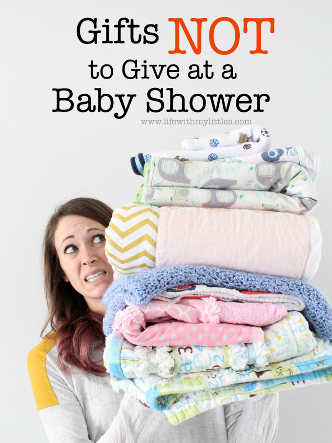 Have a unique or clever idea idea for a baby shower gift? Make sure it's not on this list of gifts not to give at a baby shower first! Avoid these 9 gifts and you'll make the mama-to-be very happy!