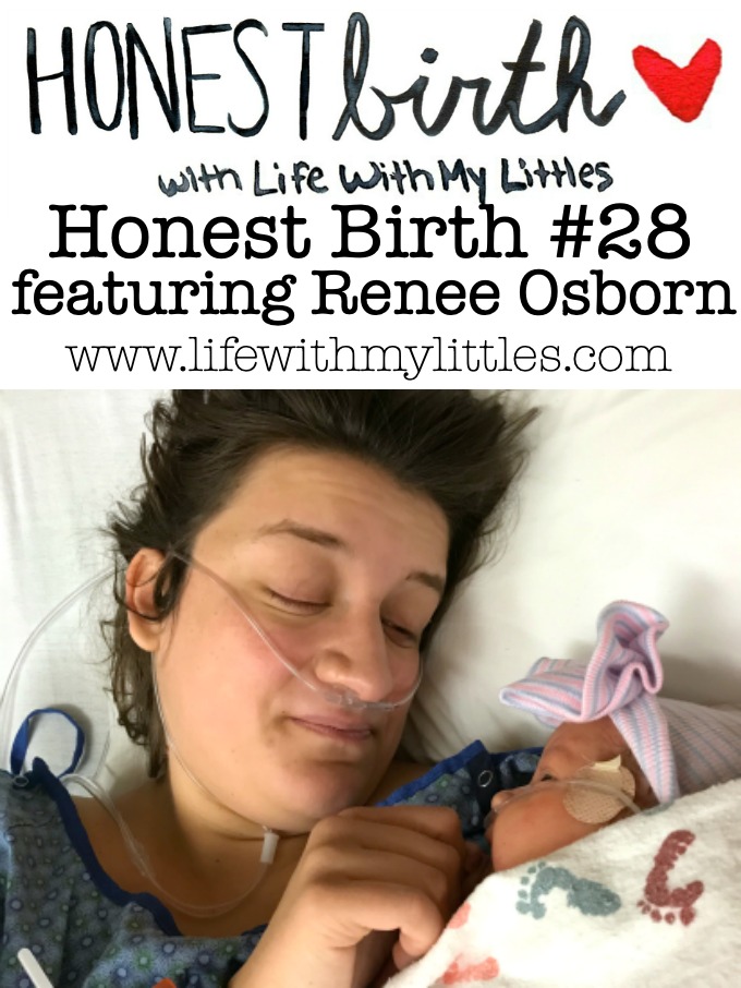 Mama Renee Osborn shares the traumatic hospital birth story of her third baby on the Honest Birth birth story series! Renee had planned on having a natural birth, but after being diagnosed with polyhydramnios, she had to be induced and eventually ended up needing an emergency C-section.