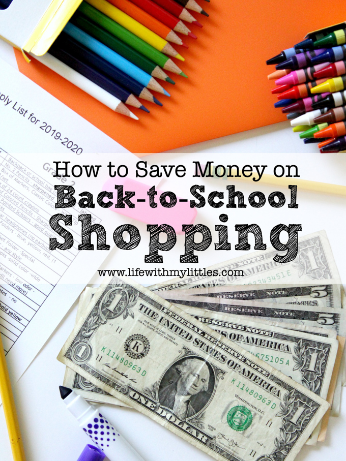 Need some help saving money shopping for school supplies this year? Here are 7 tips to help you save money on back-to-school shopping! 