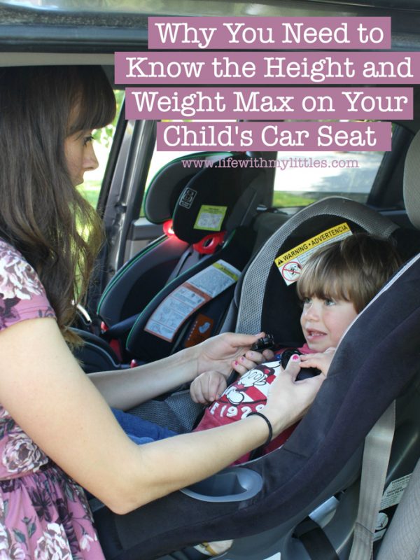 Why You Need to Know the Height and Weight Max on Your Child's Car Seat