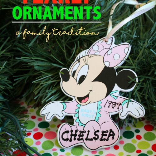 Looking for a long-lasting family Christmas tradition? Try yearly ornaments! It's fun, it's easy, and they last for years!