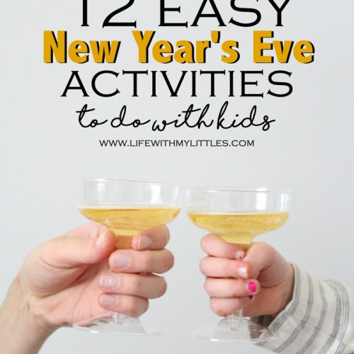 Looking for some fun and easy New Year's Eve activities to do with kids? Here are twelve ideas you'll all get excited about!