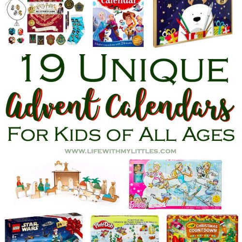 19 unique advent calendars perfect for everyone on your Christmas list! So many fun advent calendars for every interest in your family!