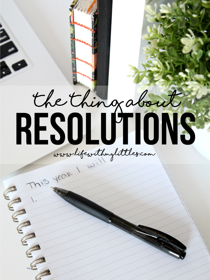 Keep this in mind as you make your New Year's resolutions this year!