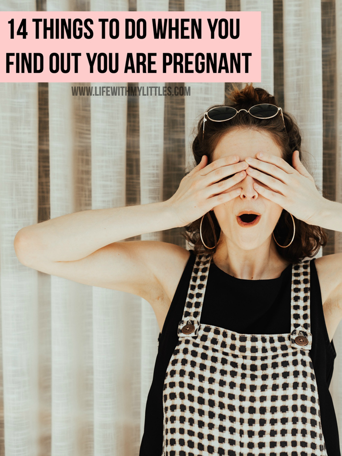 Just found out you're pregnant and not sure what to do next? Here are 14 things to do when you find out you are pregnant to help you prepare, stay healthy, and have the best pregnancy you can!