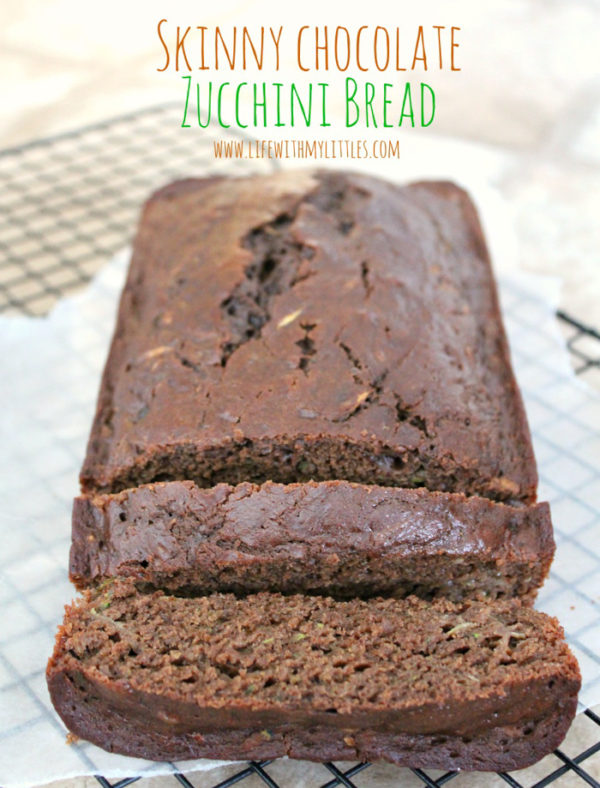 Skinny Chocolate Zucchini Bread Recipe