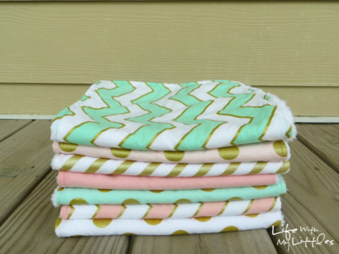The Easiest (and Best) Burp Rags You Will Ever Sew
