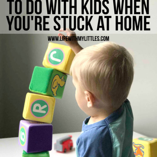 Stuck inside with nothing to do? Whether you're social distancing, quarantined because of illness, or you're inside because of bad weather, here are 17 screen-free things to do with kids when you're stuck at home.