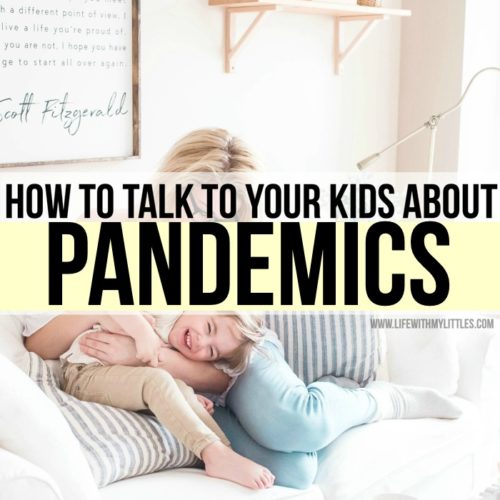 How to talk to kids about pandemics in an age-appropriate, non-scary way. Great tips if you're not sure where to start talking about the spread of disease with your kids!