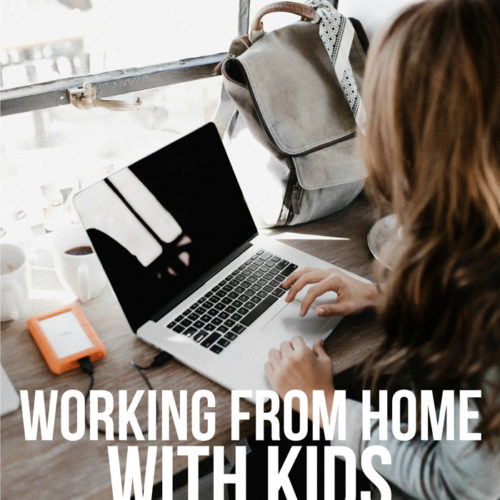 Working from home with kids is a challenge many moms are suddenly facing right now. It's hard, but it's definitely doable! Here are eleven tips for working from home with kids to help you figure out how to manage motherhood and work, written by a mama who's worked from home for almost seven years.