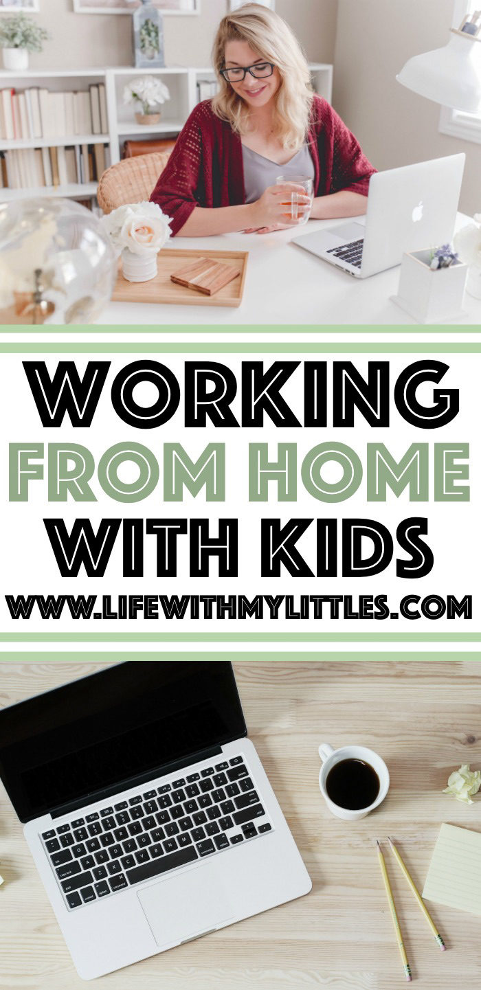 Working from home with kids is a challenge many moms are suddenly facing right now. It's hard, but it's definitely doable! Here are eleven tips for working from home with kids to help you figure out how to manage motherhood and work, written by a mama who's worked from home for almost seven years.