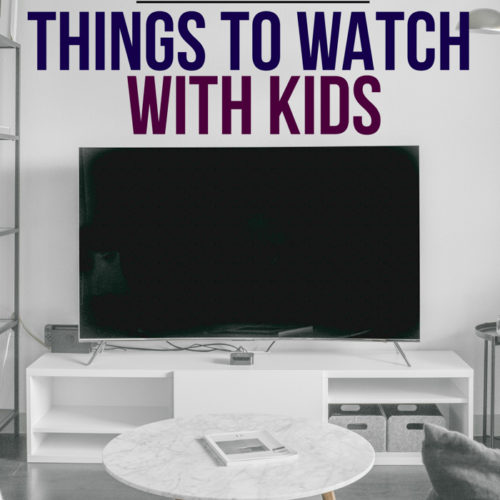 These 10 things to watch with kids are such a great alternative to regular TV you might be burned out on! Check out this great resource while you're stuck at home and find something besides TV shows and movies to watch with your kids!