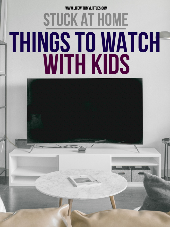 These 10 things to watch with kids are such a great alternative to regular TV you might be burned out on! Check out this great resource while you're stuck at home and find something besides TV shows and movies to watch with your kids!