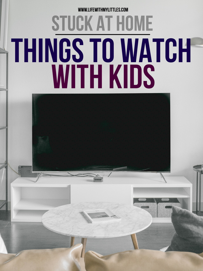 These 10 things to watch with kids are such a great alternative to regular TV you might be burned out on! Check out this great resource while you're stuck at home and find something besides TV shows and movies to watch with your kids! 