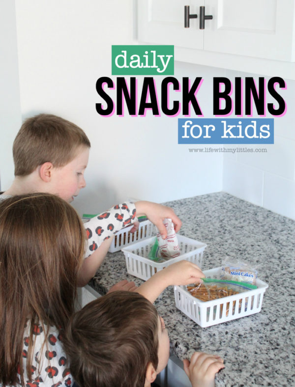 Daily Snack Bins for Kids