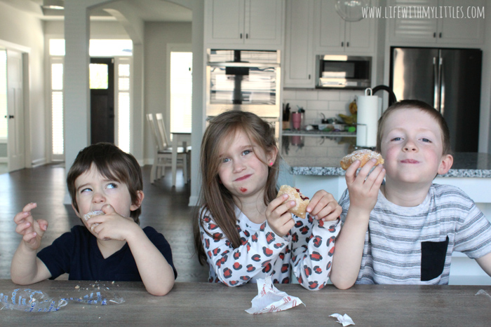 Daily snack bins are the perfect way to end the constant battle over snack time! Put your kids' snacks in them in the morning, and they get to decide when to eat them! An easy, DIY solution that stops pestering and teaches self-control!