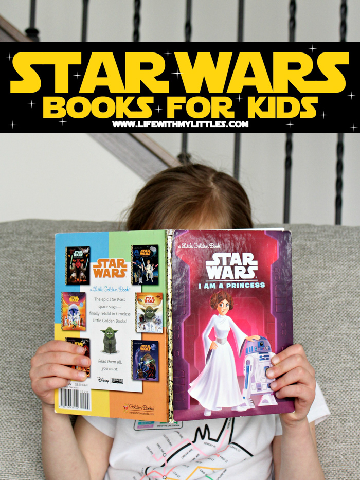 These 24 Star Wars books are sure to put a smile on your little padawan's face! A great collection of kid-friendly Star Wars books for the new or life-long fan!