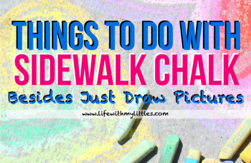 This list of 19 things to do with sidewalk chalk (besides just draw pictures) is such a great resource for summer! Great, creative ideas and plenty of activities to keep parents and kids of all ages busy outside!