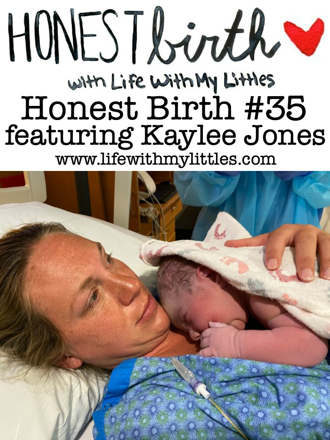 Mama Kaylee Jones shares the hospital birth story of her third baby on the Honest Birth birth story series! Kaylee gave birth during the coronavirus pandemic at 39 weeks. She went into labor on her own, but was given a small amount of Pitocin to help move labor along. After pushing through one contraction, her son was born!