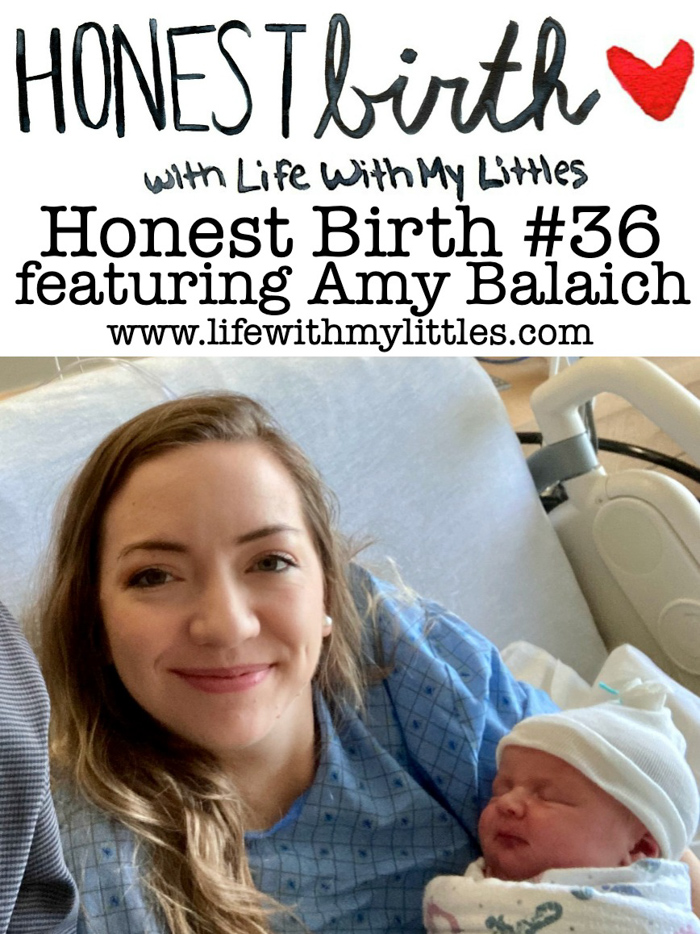 Mama Amy Balaich shares the hospital birth story of her daughter on the Honest Birth birth story series! Amy was induced at 39 weeks and 5 days during the coronavirus pandemic. After a round of Cervidil, followed by Pitocin, Amy got her epidural, and after a few hours and some pushing, Amy's daughter was born!