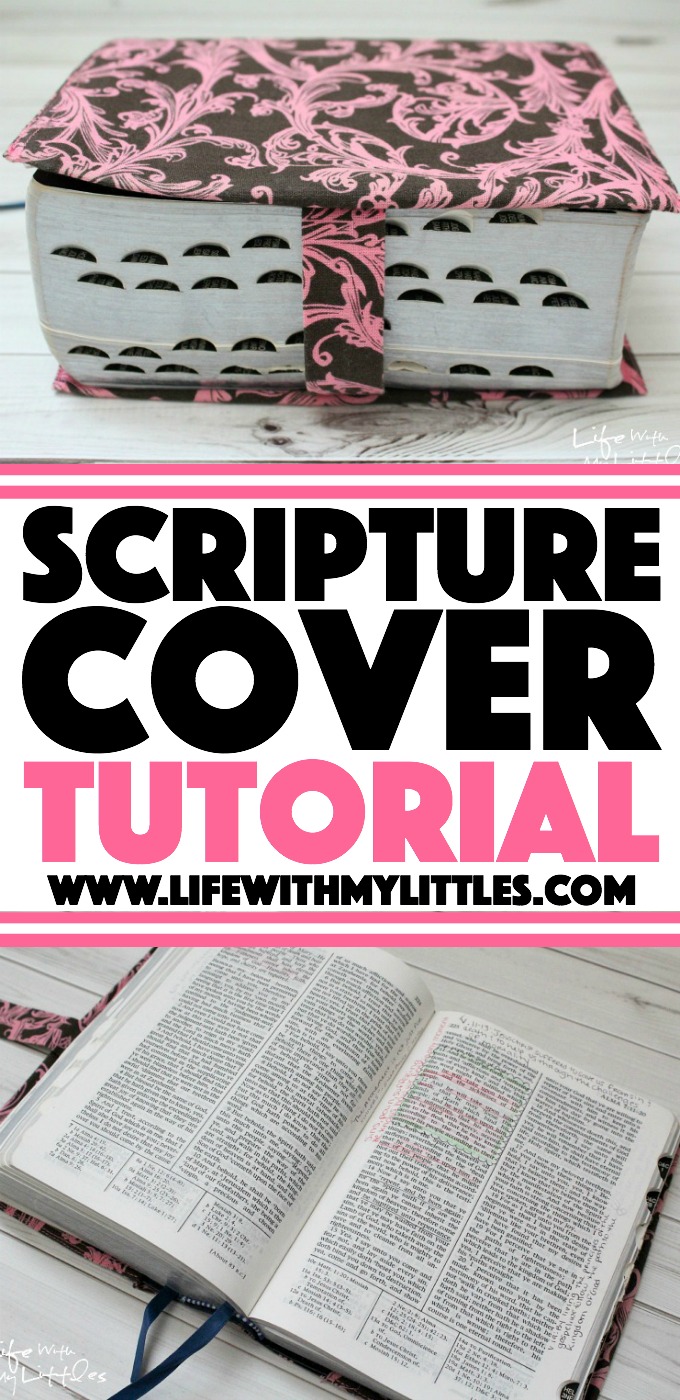 A quick and easy scripture cover tutorial! Now you can read your scriptures and match them, too! Such a fun, easy way to motivate you to read your scriptures more.