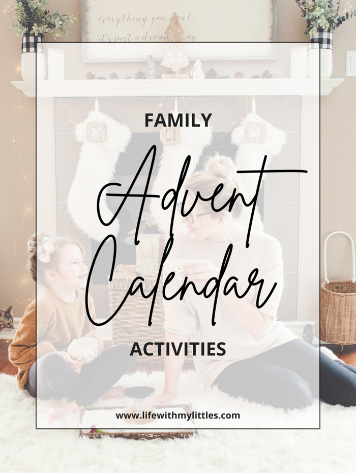 35+ advent calendar activities ideas for the whole family! Especially great for families with toddlers or young kids. Enough fun to last you all December!