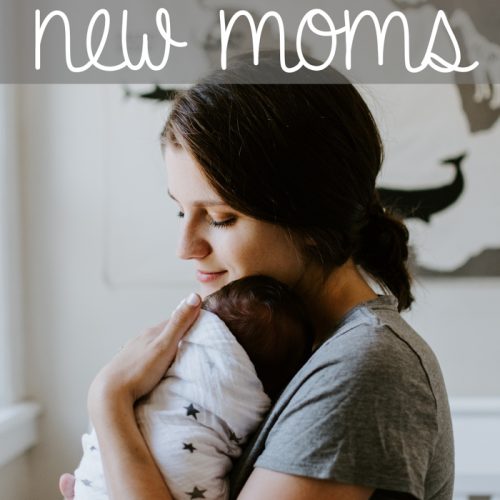 Find the perfect gift for her on this gift guide for new moms! Seven creative ideas to help her adjust to life with a newborn physically and emotionally.