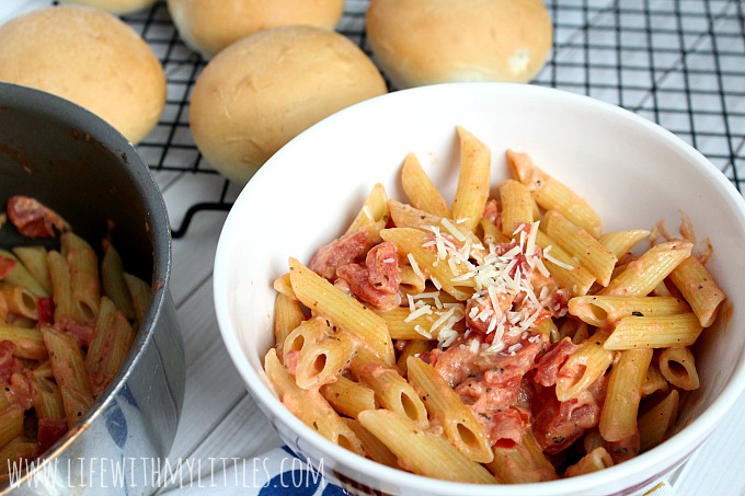 Creamy Tomato and Parmesan Pasta